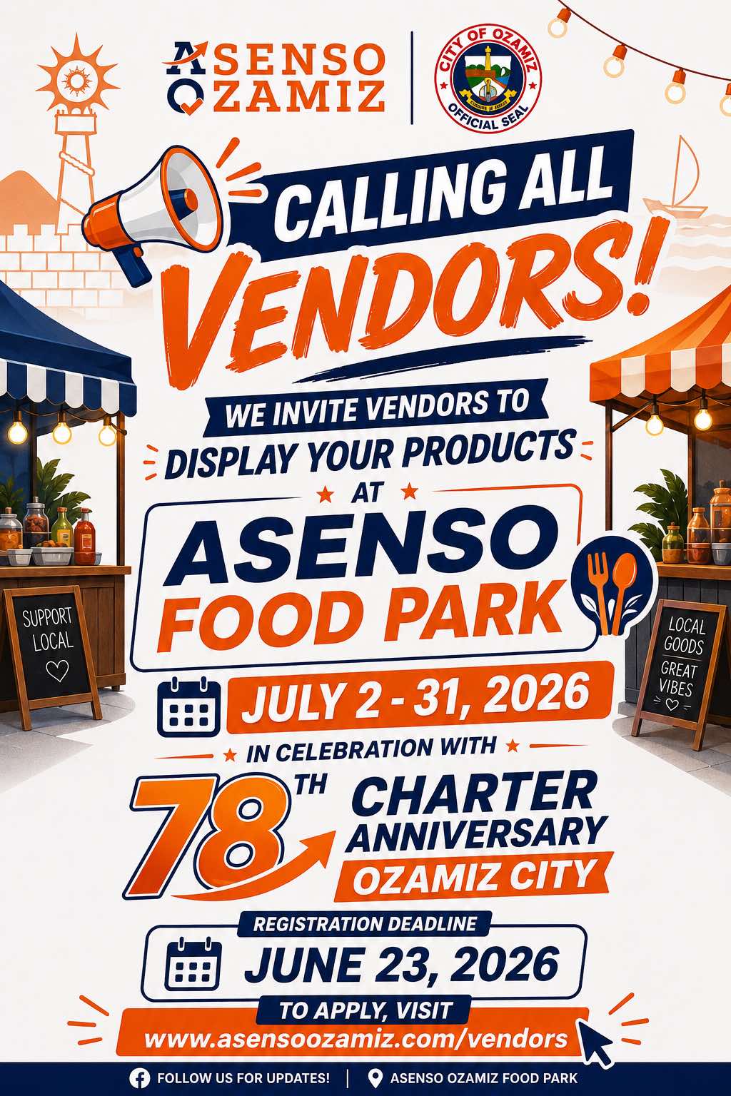 Asenso Ozamiz vendor registration